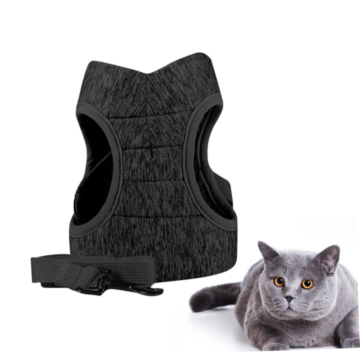FRCOLOR 3piezas Arnés para Gatos y Cómodo Arnés De Pecho Transpirable para Pasear Diseño