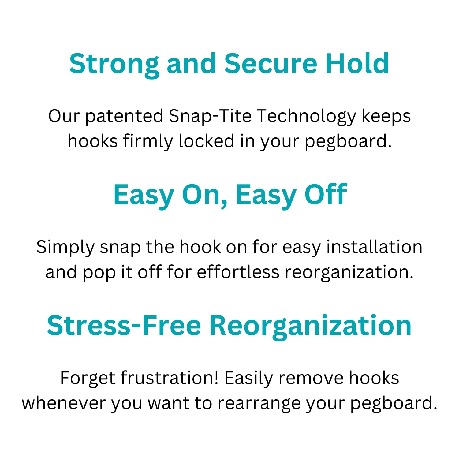 PegPro Pegboard Hooks - Durable & Secure -3