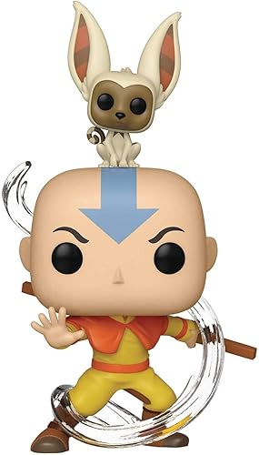 Miniatura 5 de Avatar The Last Airbender  Figura de vinilo Aang con Momo Funko Pop! (Con funda protectora compatible Pop Box)