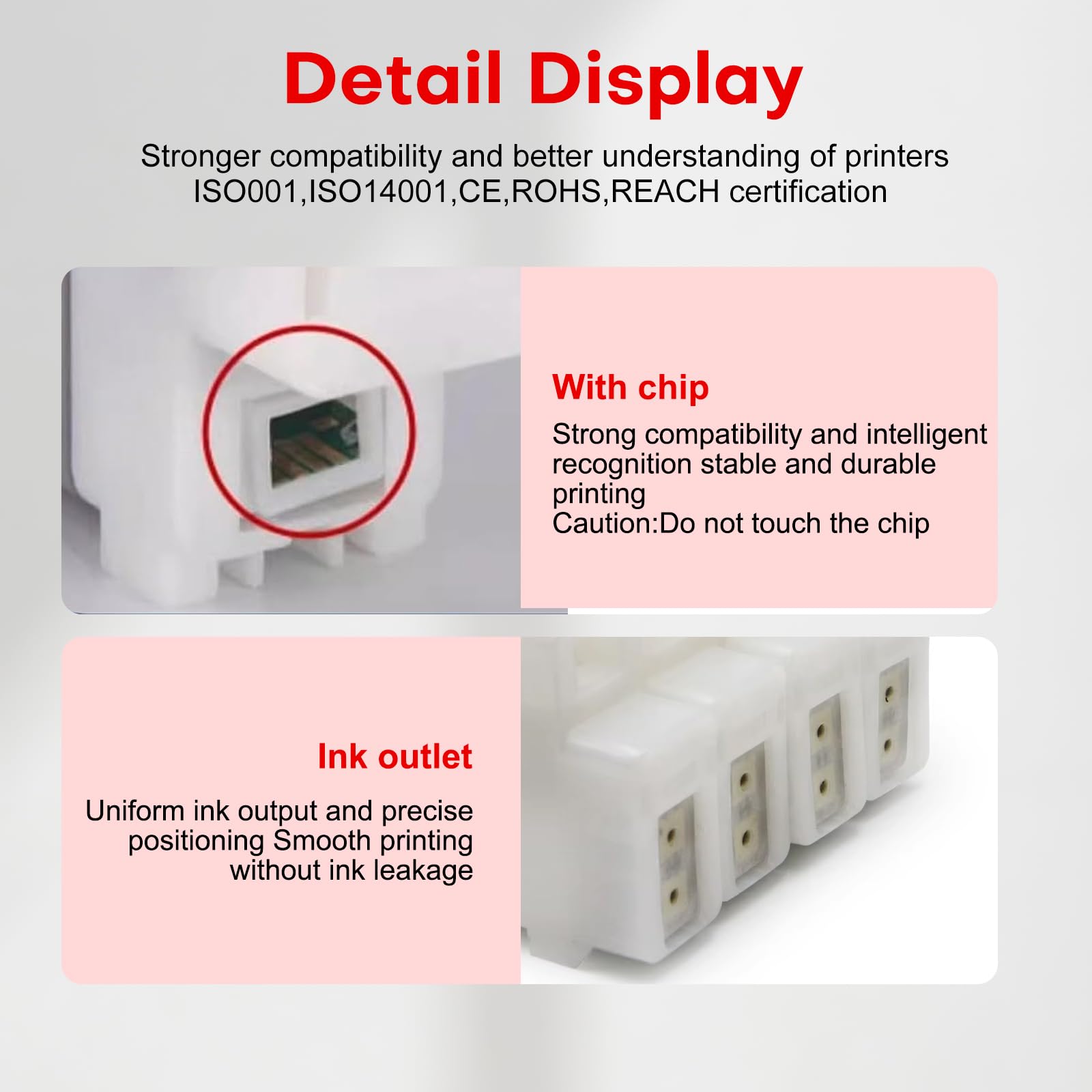 PFI-107 PFI107 Cartuccia d'inchiostro rigenerata per Cartucce Canon PFI-107MBK Pigment 6705B001 Sostituzione per Canon ImagePROGRAF iPF670 iPF680 iPF685 iPF770 iPF780 iPF78 (Nero opaco)