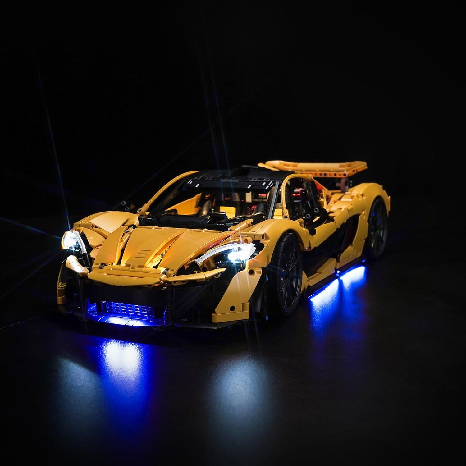 Light Kit Compatible with Lego 42172 McLaren P1 - No Models Only Light, Creative Lighting Set Accessories Compatible with Lego McLaren P1 Set (Upgraded Version)