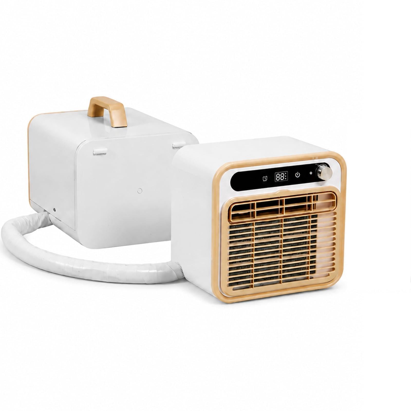 MESCXTY 5000 BTU Room Air Conditioners, Portable Conditioner Unit 1m | Split Structure & Camping AC, Smart Touch Control Tent with Optional 1m/1.5m/2m Hose for Desktop
