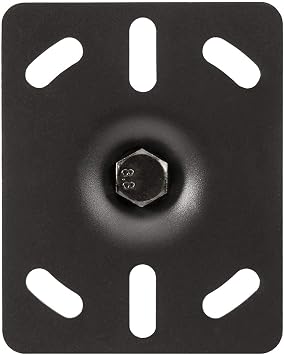 InstallerParts Fixed Ceiling Plate for 1.5 NPT Pipe Ceiling Mount Compatible with All InstallerParts 1.5 NPT TV Mounts