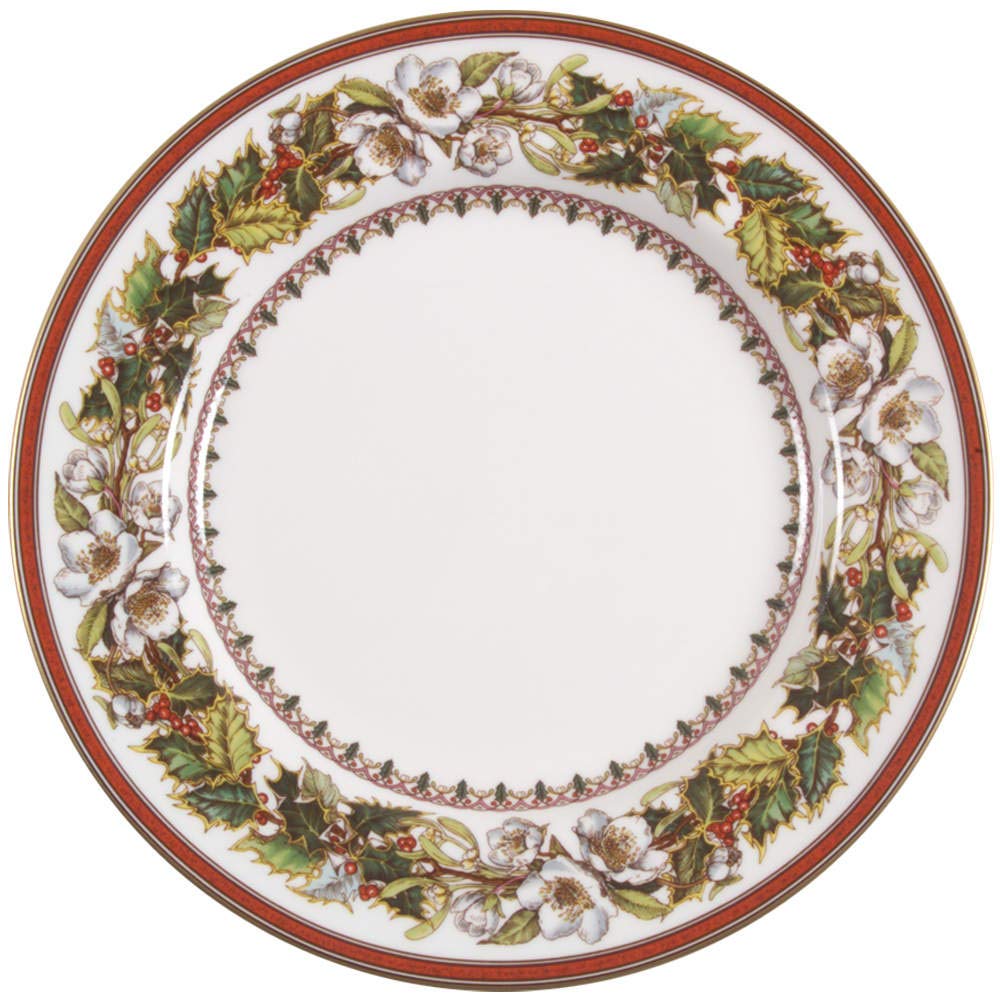 Amazon.com | Spode Christmas Rose Salad Plate: Salad Plates
