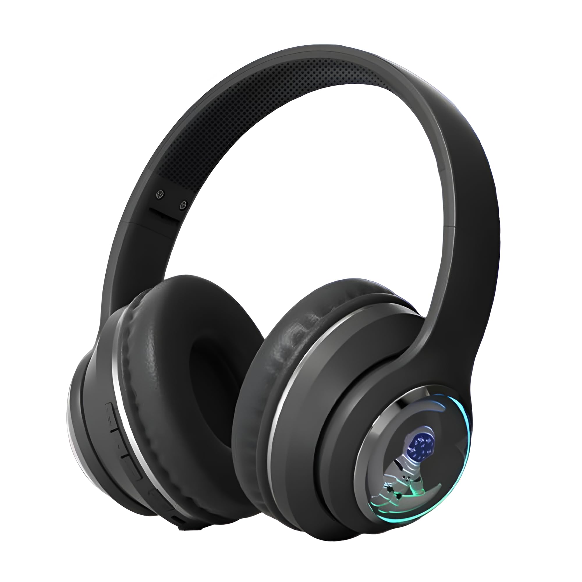 GameSir Newly Launches Astro Junior Premium, Wireless Bluetooth, Over-Ear Headphones, Foldable, and Built-in Mic,5 Hours of Music & Talk Time, Ideal for Kids & Adults Men & Women (Black)-image-2