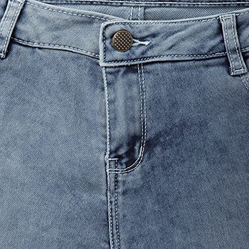 Image of Easybuy Women's Skinny Jeans (AU21MA10LW Light Blue 32)
