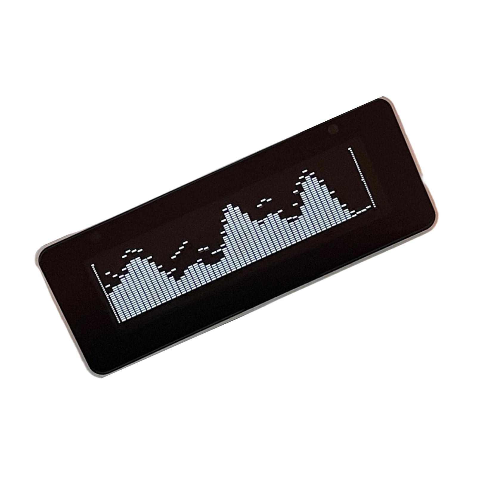 AK25664 Color Music Spectrum Uhr Aluminiumgehäuse Mit Verbesserter Firmware Und Eingabeoption Farbmusik Visualizer