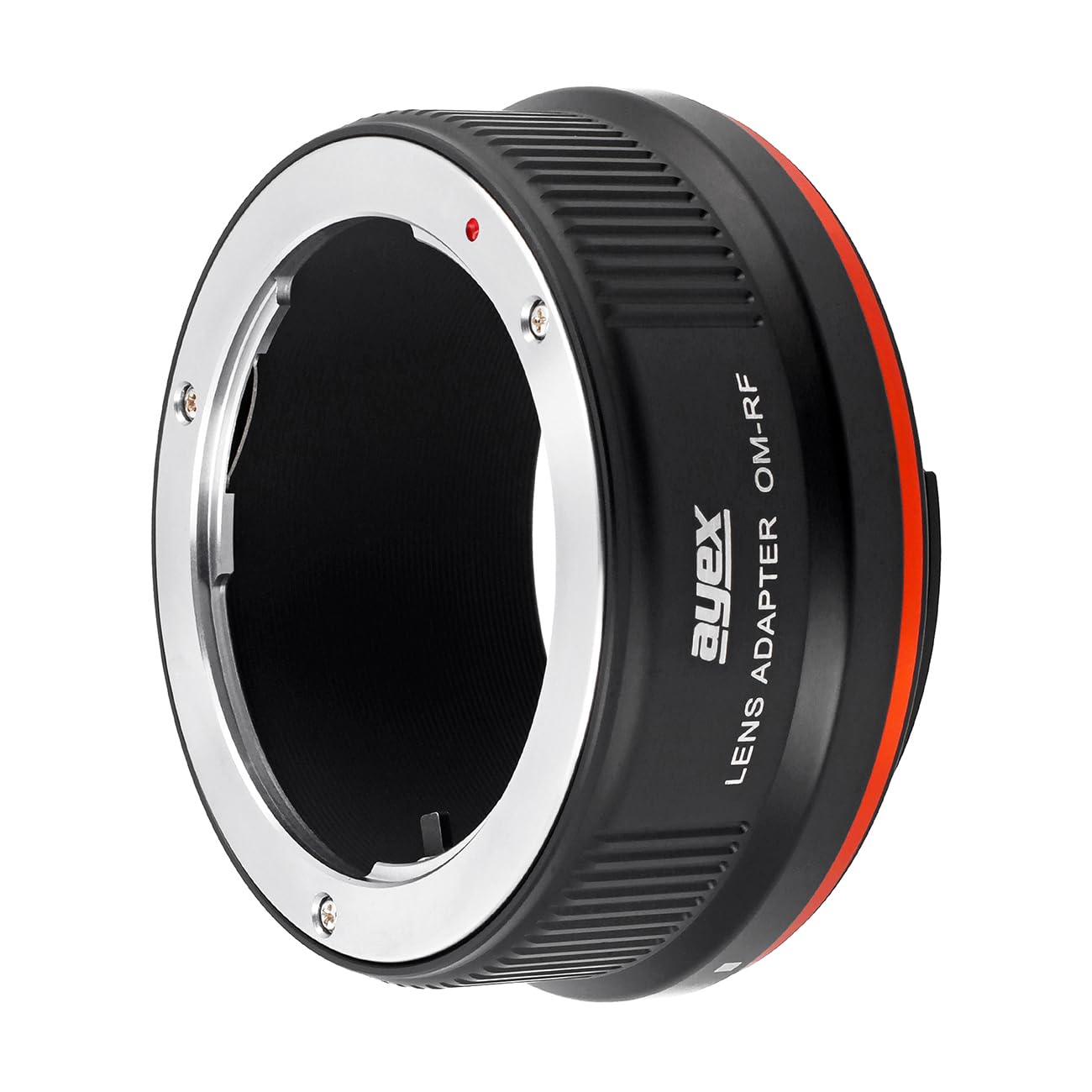 Adaptador de objetivo compatible con lentes Olympus OM bayoneta compatible con Canon EOS R Mount OM-EOS R