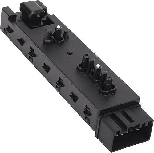 Ajuste del interruptor del asiento eléctrico delantero derecho del lado del pasajero compatible con Ford 2006-2019, Lincoln 2006-2019, Mercury