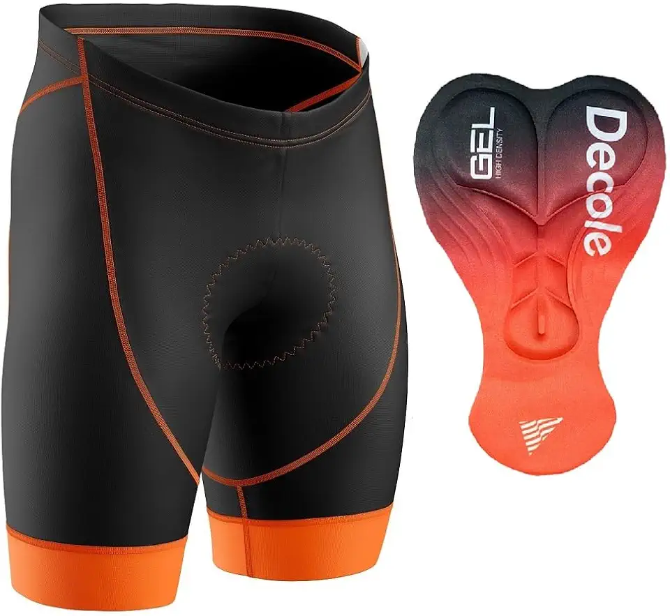 Bermuda Ciclismo Masculina de Compressão com Forro Gel D80 - XGG