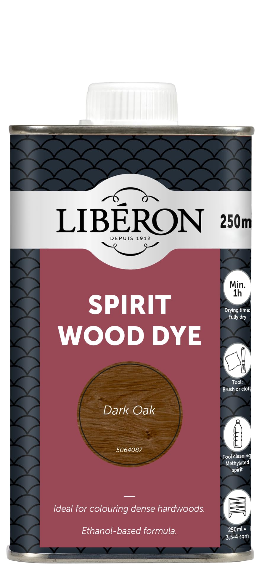 Liberon Dark Oak Spirit Wood Dye