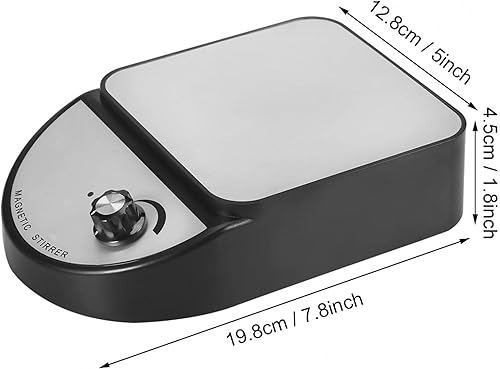 Miniatura 4 de Mezclador magnético del agitador del laboratorio de los agitadores magnéticos, mezclador magnético fuerte del magnetismo del acero inoxidable