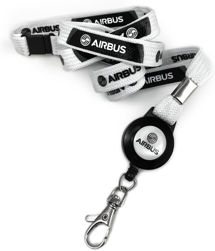 Airbus Logo Tubular Lanyard