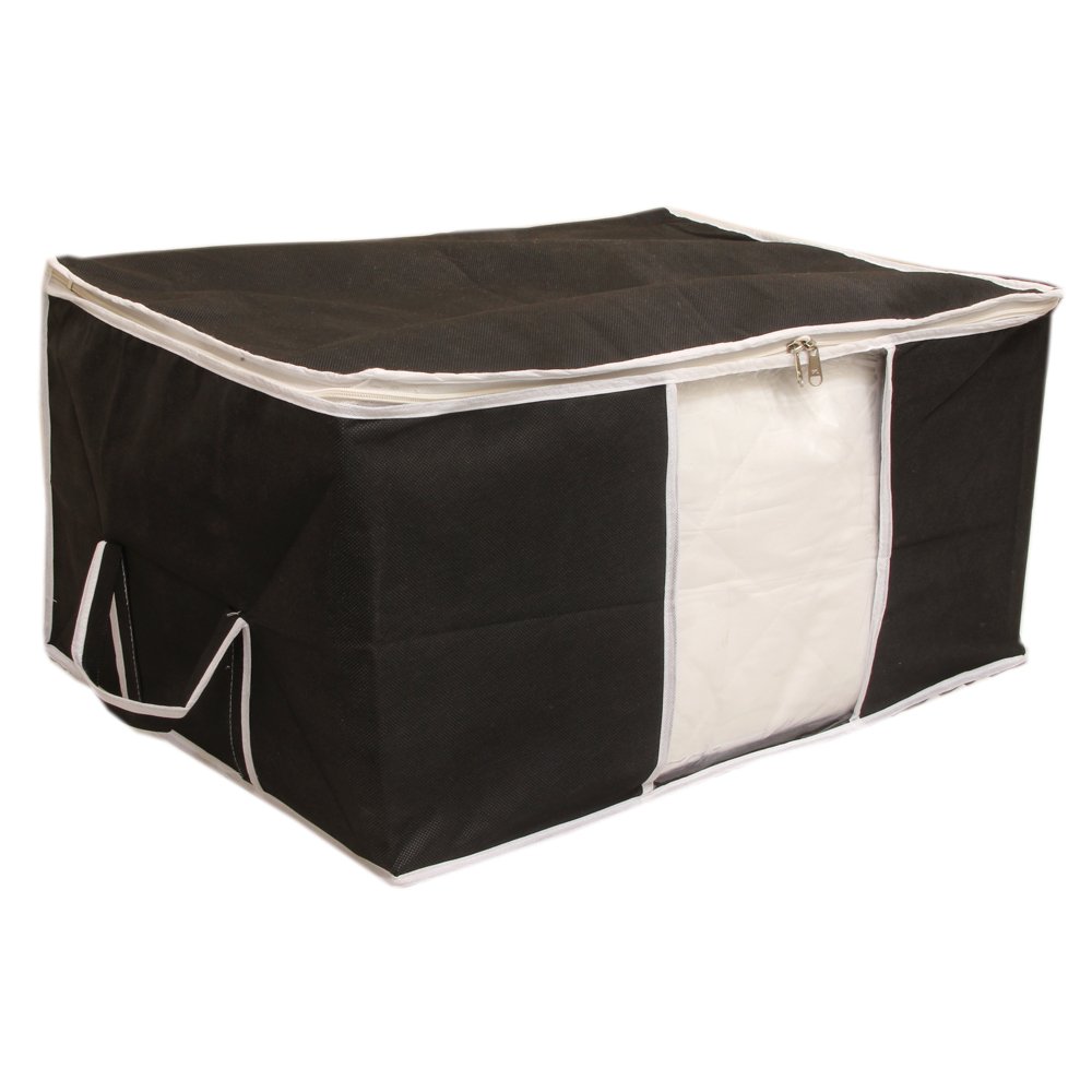 Kuber IndustriesNon Woven Underbed Storage Bag, Extra Large, Black