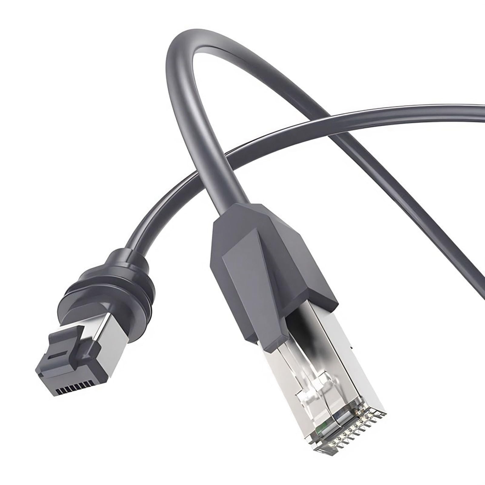 Jiawu Wodoodporny Kabel Antenowy RJ45 Trzeciej Generacji, Szybki Kabel Zamienny o Długości 82 Stóp, do zastosowań Zewnętrznych