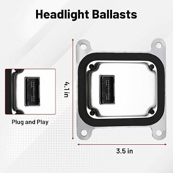 FB53-13B626-B Headlight LED Module Headlight Unit Controller Replacement for Ford Explorer 2016 2017 2018 2019