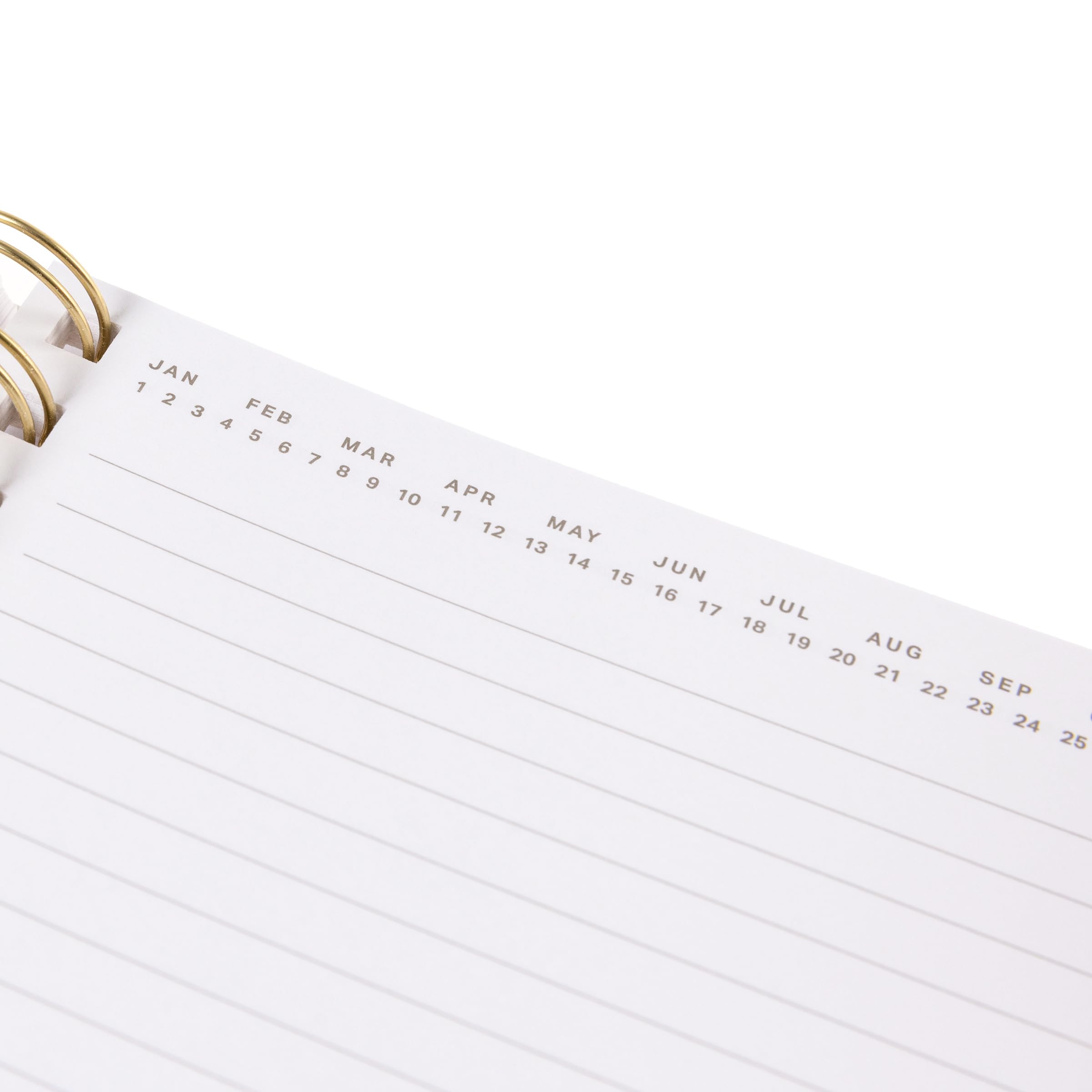 Graphique Plaid Hardbound Spiral Journal, 160 Ruled Pages Hard Cover Notebook, Diary, Lists, Record Month and Date, Premium Paper, 6” x 8”