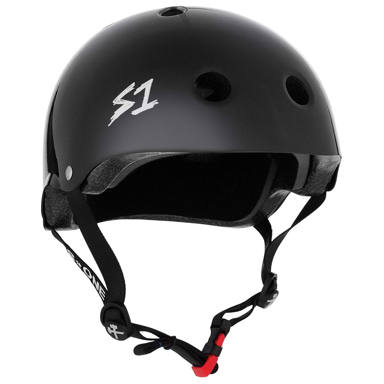 S1 Lifer Kids Multi Impact Helmet - Black Gloss