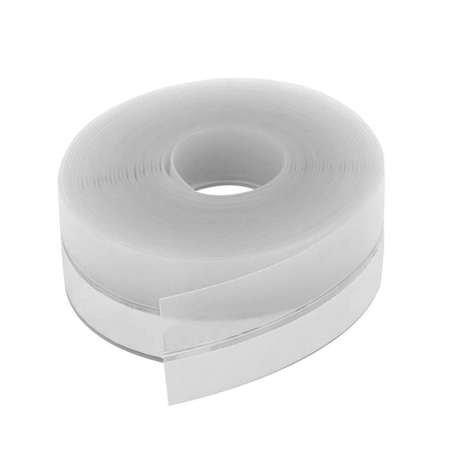Zkenshan-Weather Stripping Seal Glass Door and Window Seal, Sound Insulation Strip, Self-Adhesive Windproof Seam Door Bottom Silicone Strip, Glass Door Seal Strip Stop Shower Leaks
