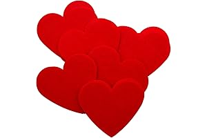 Playfully Ever After Stiff Felt Hearts