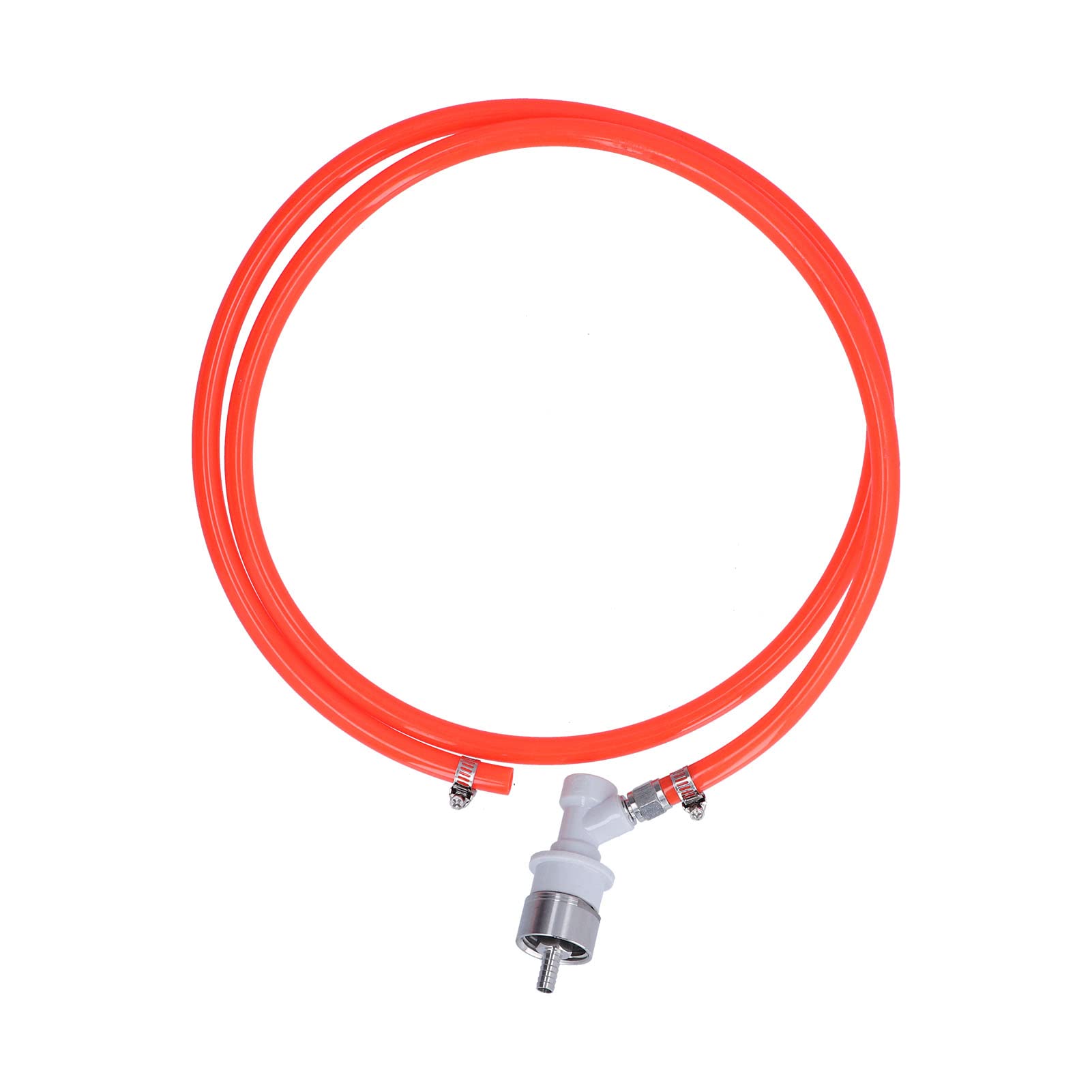Ausla Ball Lock Gas Line Assembly Kit, 1.7M Ball Lock Beer Line con 5/16in Carbonation Cap Beer Keg Accessori per Home Brewing System
