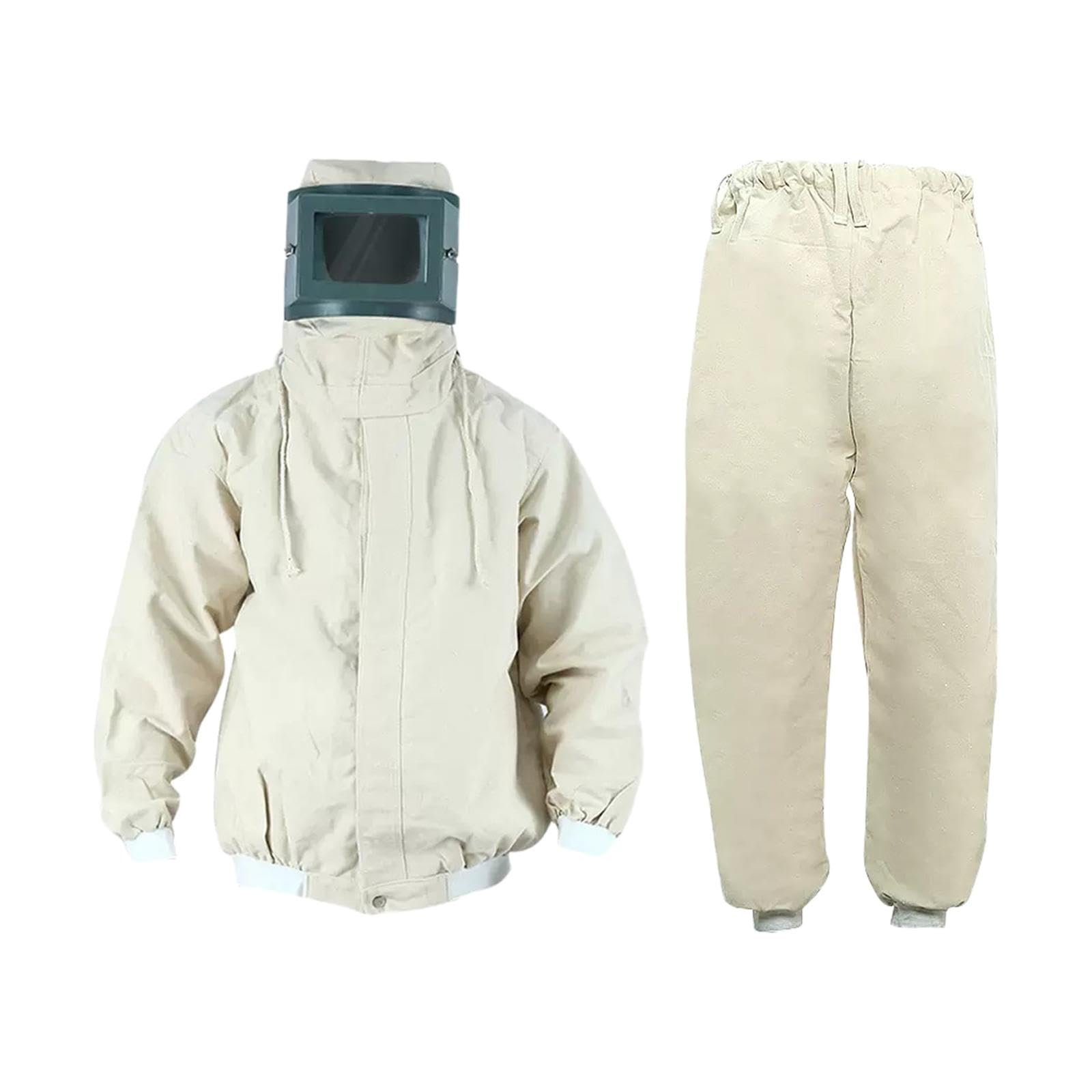 Combinaison De Sablage Protection Intégrale - Vêtement De Travail Robuste Polyester - Pour Sablage Meulage Peinture