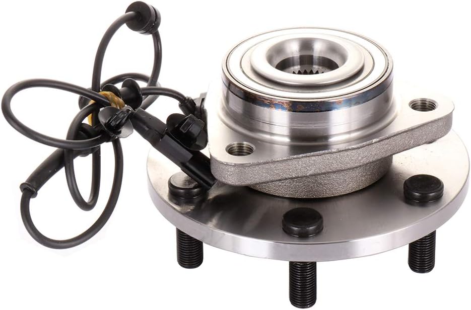 SCITOO Wheel Bearing and Hub Assembly Replaces SP500704 515127 Front fit for Infiniti QX56 2011-2013, for Infiniti QX80 2014-2019, for Nissan Armada 2017-2019 Hub Bearing Assembly 6 Lugs W/ABS [1pc]