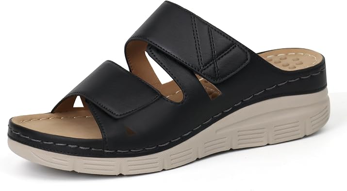 Ortho + Rest Women Arch Support Slides Orthotic Walking Sandals Orthopedic Sandals