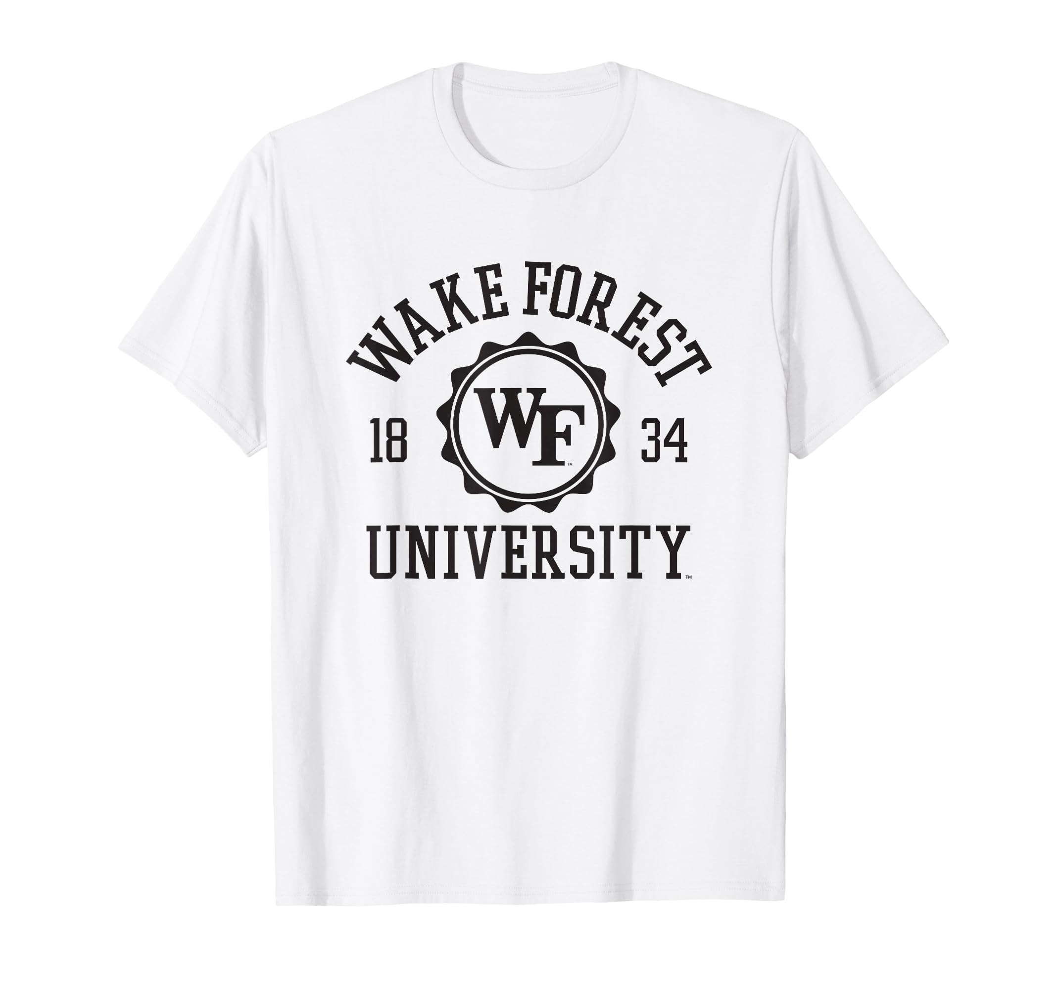Wake Forest Demon Deacons Stamp 1834 Officially Licensed T-Shirt
