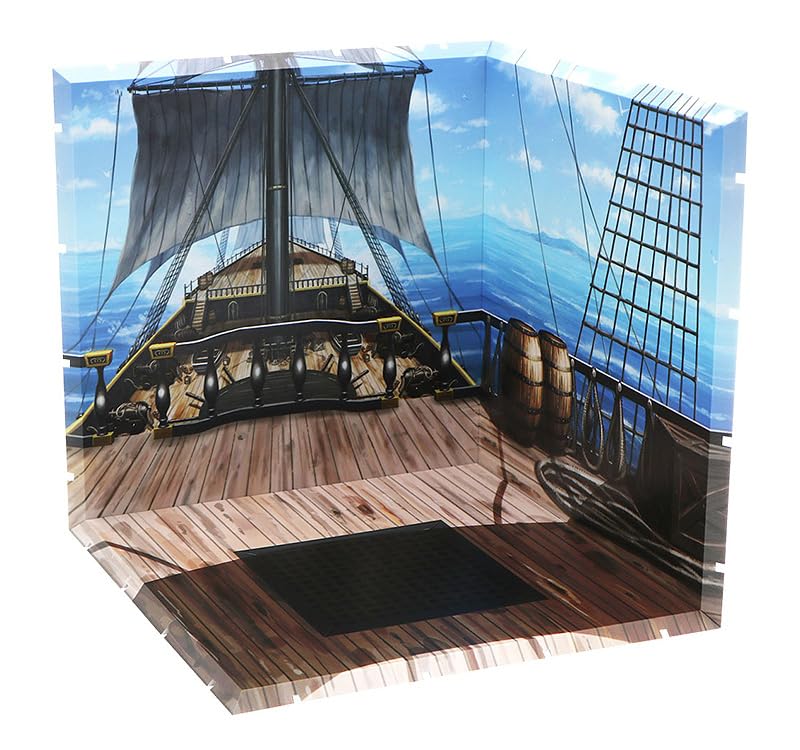 Figurine de pont de bateau Diorama PLM Dioramansion 200 décor exposition