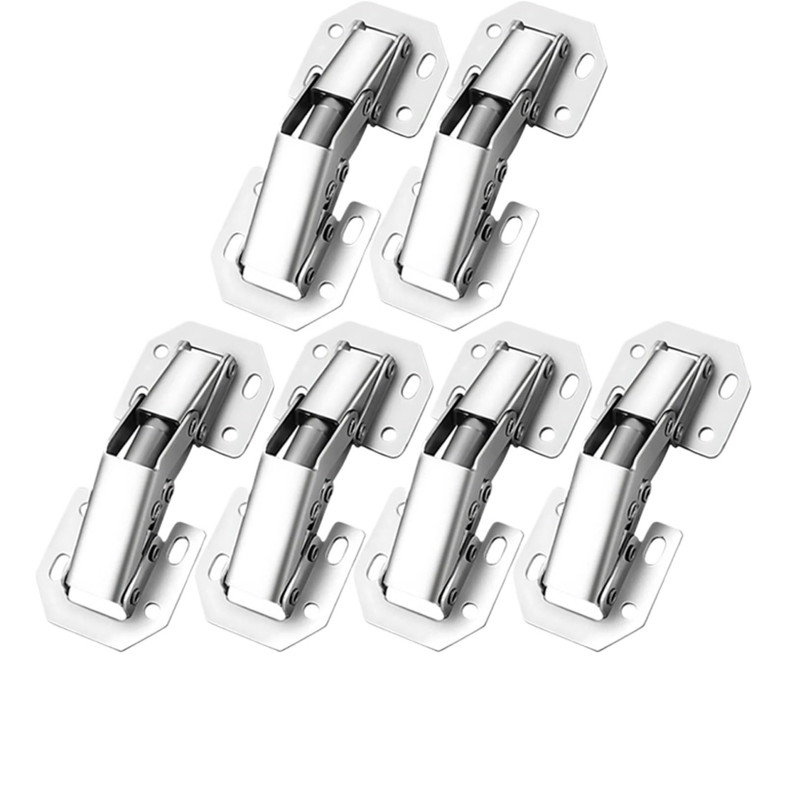 Btgyttkl 6Pcs Adjustable Hinges 2Pcs 90 Degree Cabinet Hinge With Adjustable Base For Framed And Frameless Door Installation(6Pcs)