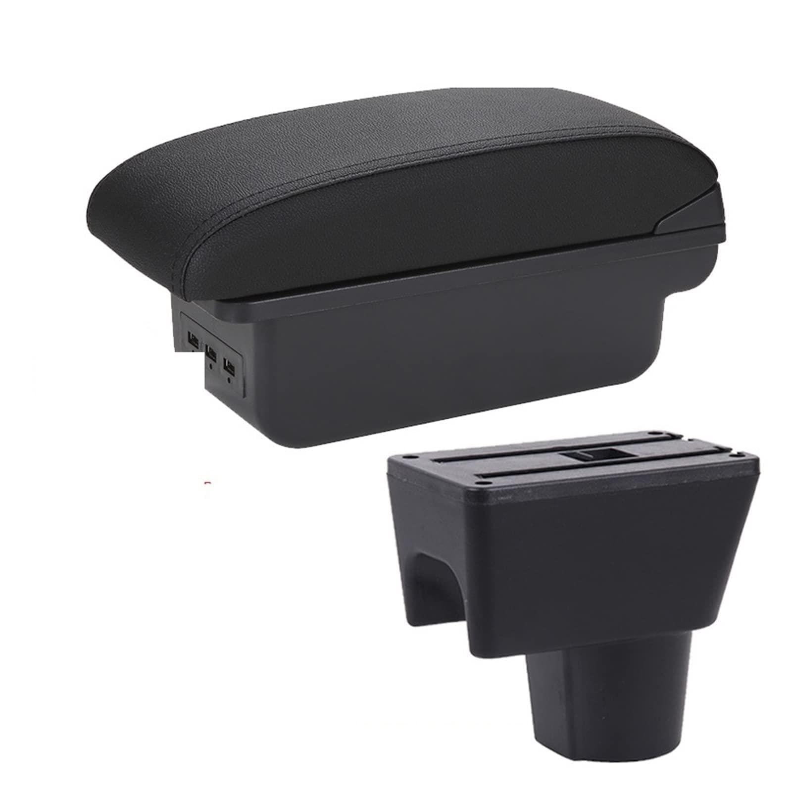 Armrest Storage Box Car Armrest Box Auto H Armrier Parts Storage Box For Renault For Duster 2012 2013 2014 2015 2018