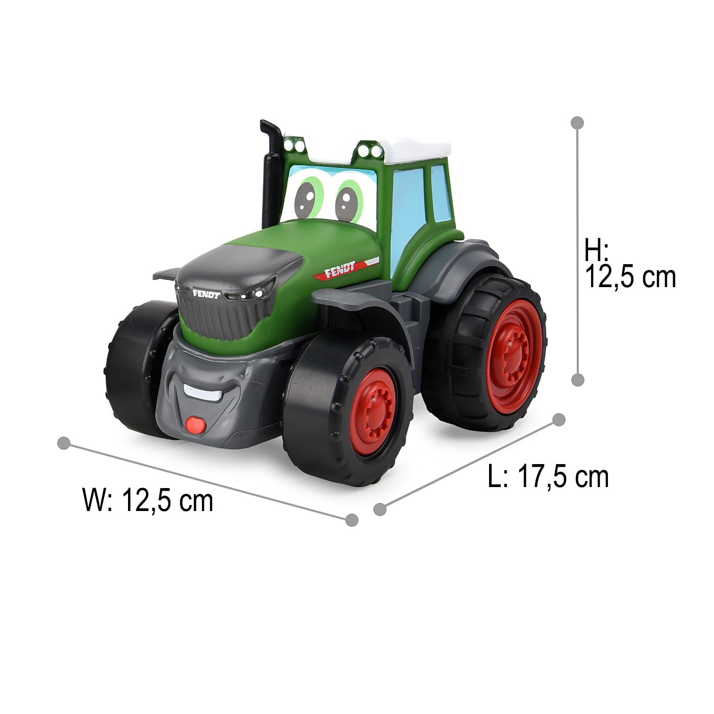 Jamara 405320 Fendt My First RC Tractor 2,4 GHz con Sonido – Agricultura Juguetes Tractor de Juguetes Niño Niño Regalo para Niños Primer Vehículo teledirigido
