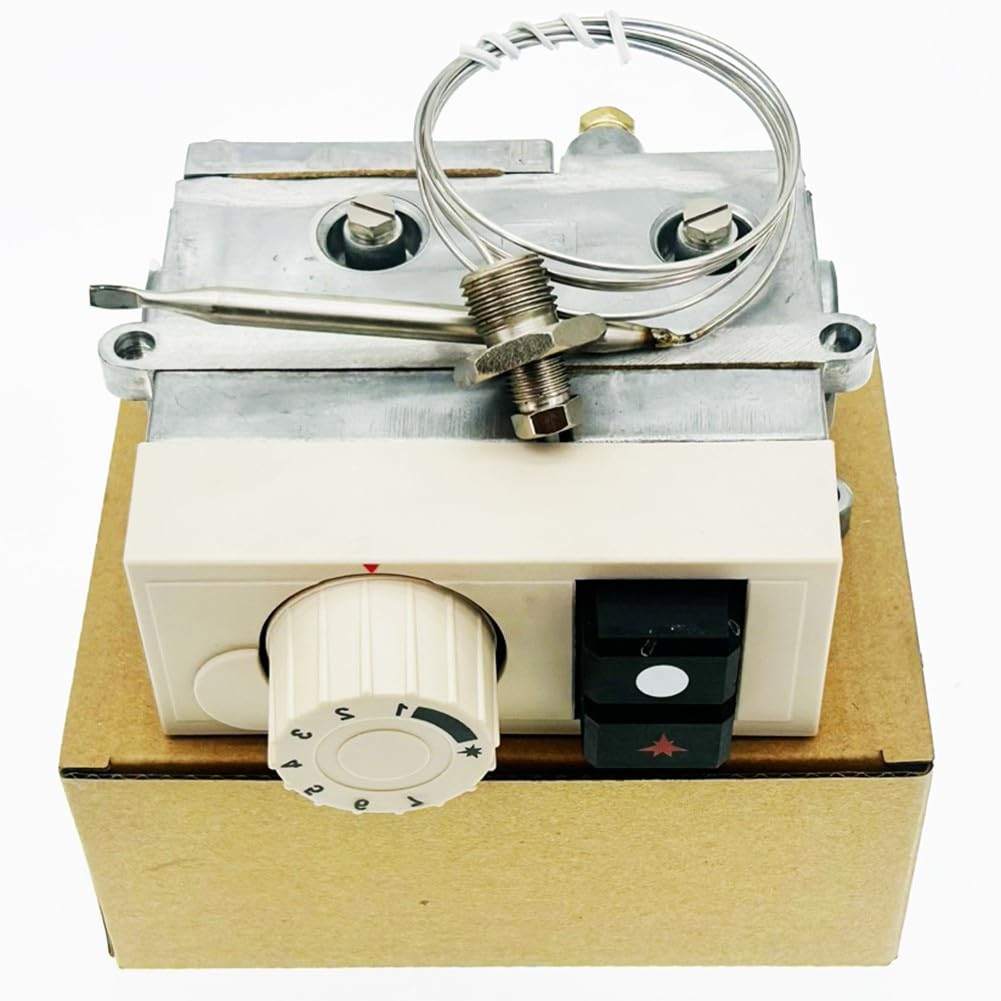 Valvola di controllo della temperatura del gas 630 per friggitrice, accessori per forno a vapore, sonda in acciaio inossidabile, gamma 100-340 ℃, compatibile con serie ALPHA/BIFRONTE/GAMMA