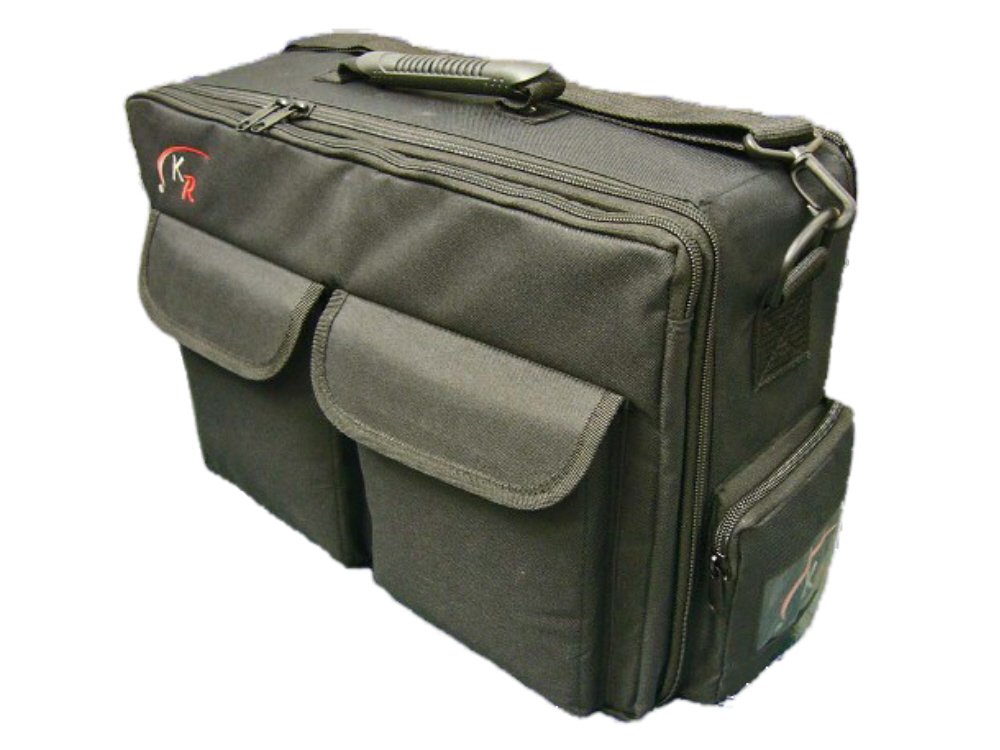 KR Sac de transport Multicase Kaiser1 avec étui à cartes standard pour votre Adeptus Mechanicus Force avec un choix de plateaux en mousse, Noir