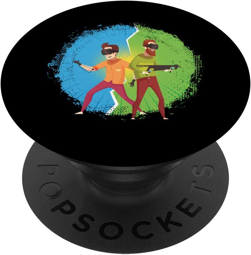 VR Console Virtual Reality Play Gamer Computer Friends Gift PopSockets Swappable PopGrip