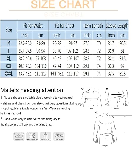 Miniatura 7 de LAZAWG Sauna Jacket for Men Zipper Sweat Sauna Top Long Sleeve Suit Gym Workout Jacket