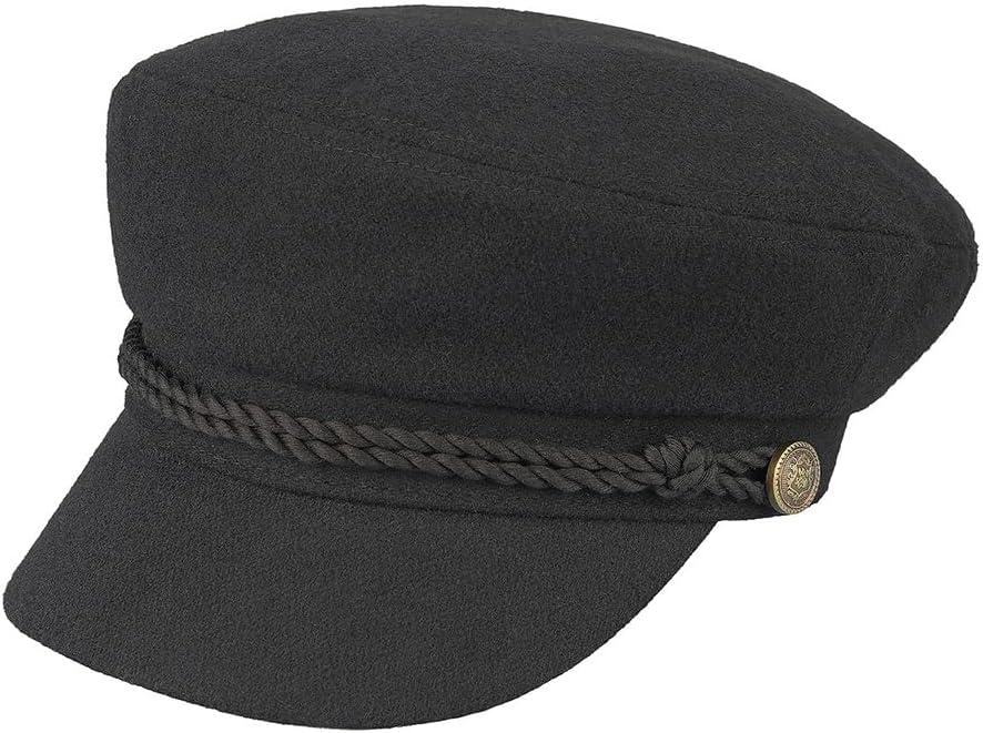 C.C Cotton Fisherman Cap for Women – Classic Fiddler Hat, Lightweight Breathable Cotton, Trendy Greek Fisherman Style