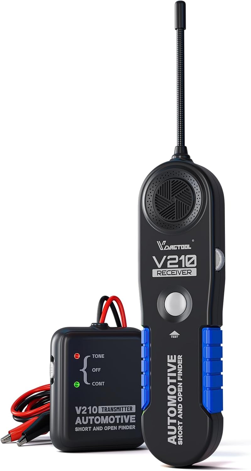 VDIAGTOOL VD70 BiDirectional Scan Tool 2025 Newest utomotive Diagnostic Scanner with V210 Automotive Electrical Open Short Finder Circuit Tester