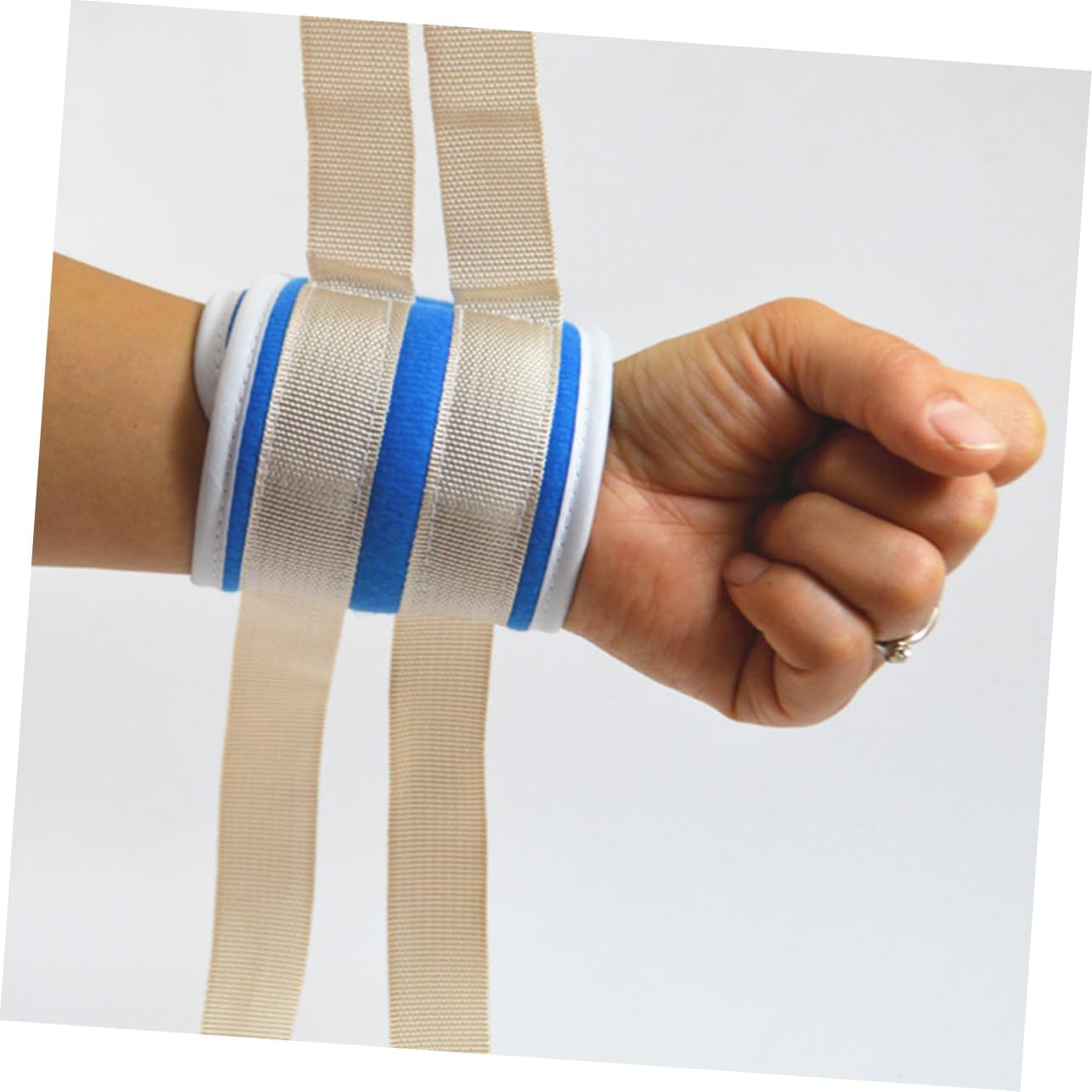 Adjustable Constraints Band Hospital Restraint Strap Wrist for Agitated Patients 4pcs Set