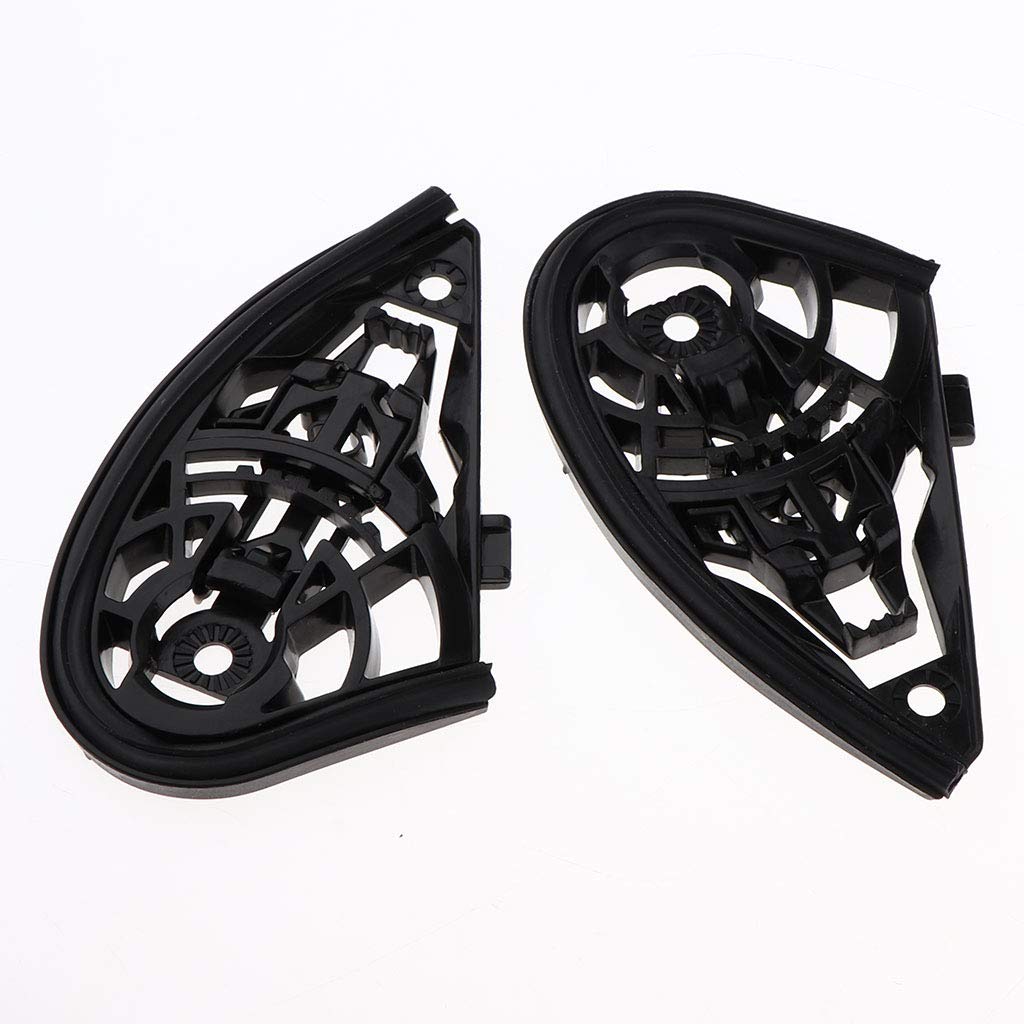 Set di piastra base con schermo protettivo per visiera pivot Tenlacum per caschi AGV K3 K4