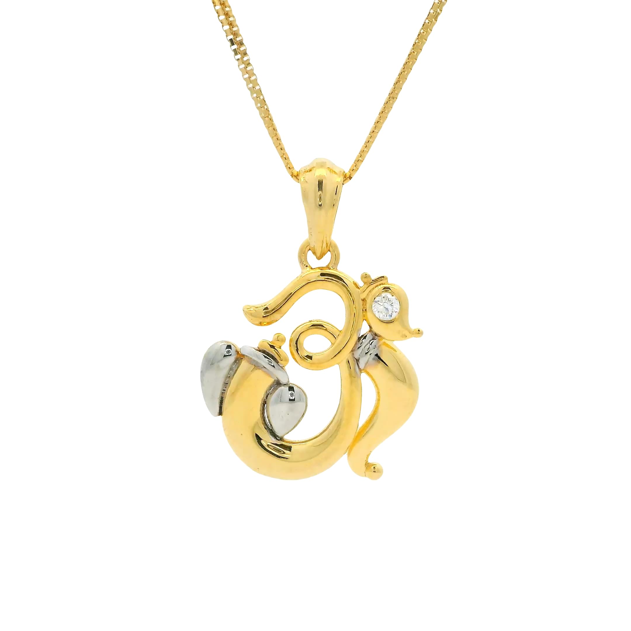 18KT Gold Pendant for Women - Glam Womens Gold Pendant - Womens Fashionable Jewellery for Great Gifting-image-43