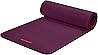 Retrospec Solana Yoga Mat 1/2" Thick w/Nylon Strap for Men & Women - Non Slip Excercise Mat for Yoga, Pilates,...