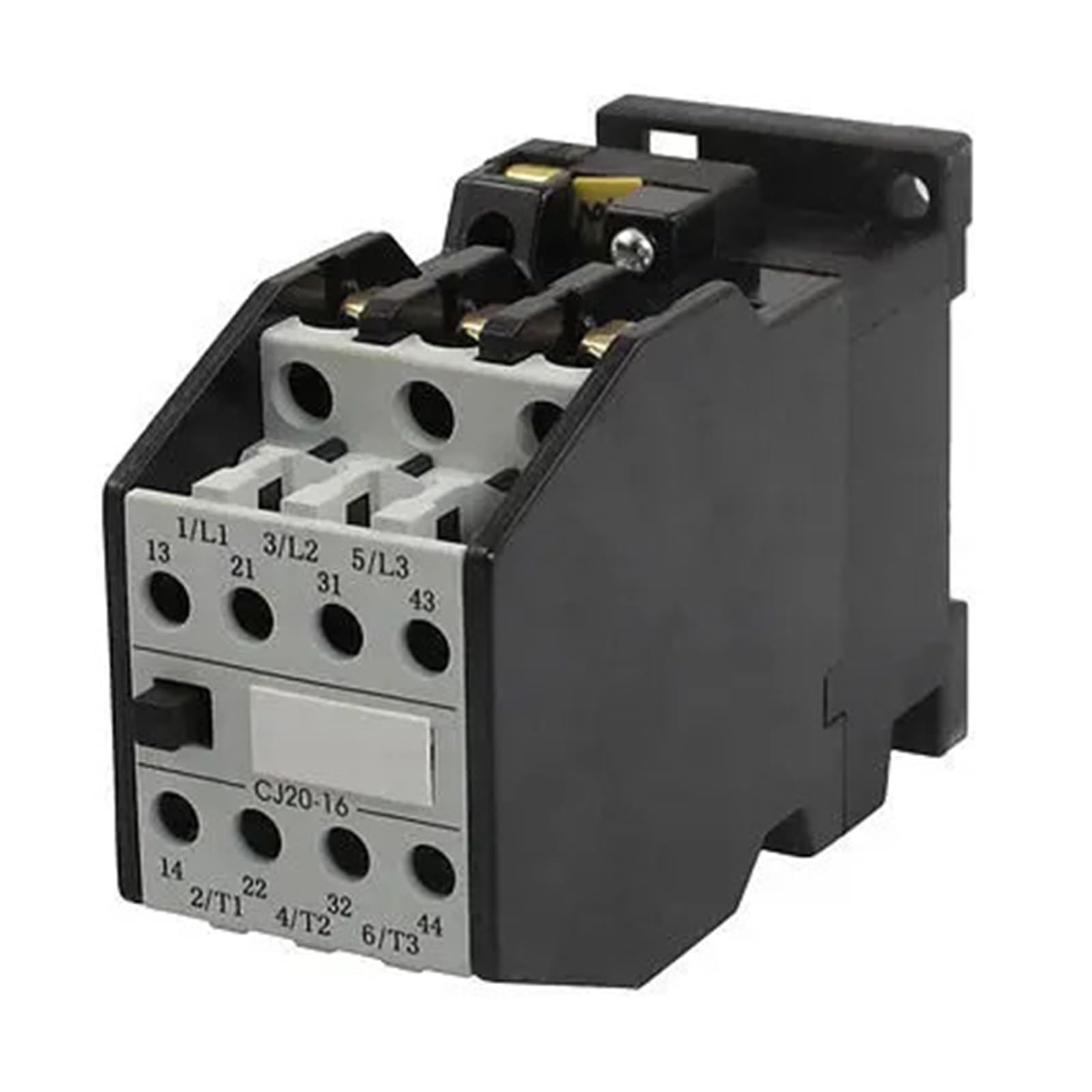 HUUOQIWY 440V 50Hz Coil 13Amp 3 Pole 2NO 2NC 35mm mounting Rail 11KW AC contactor