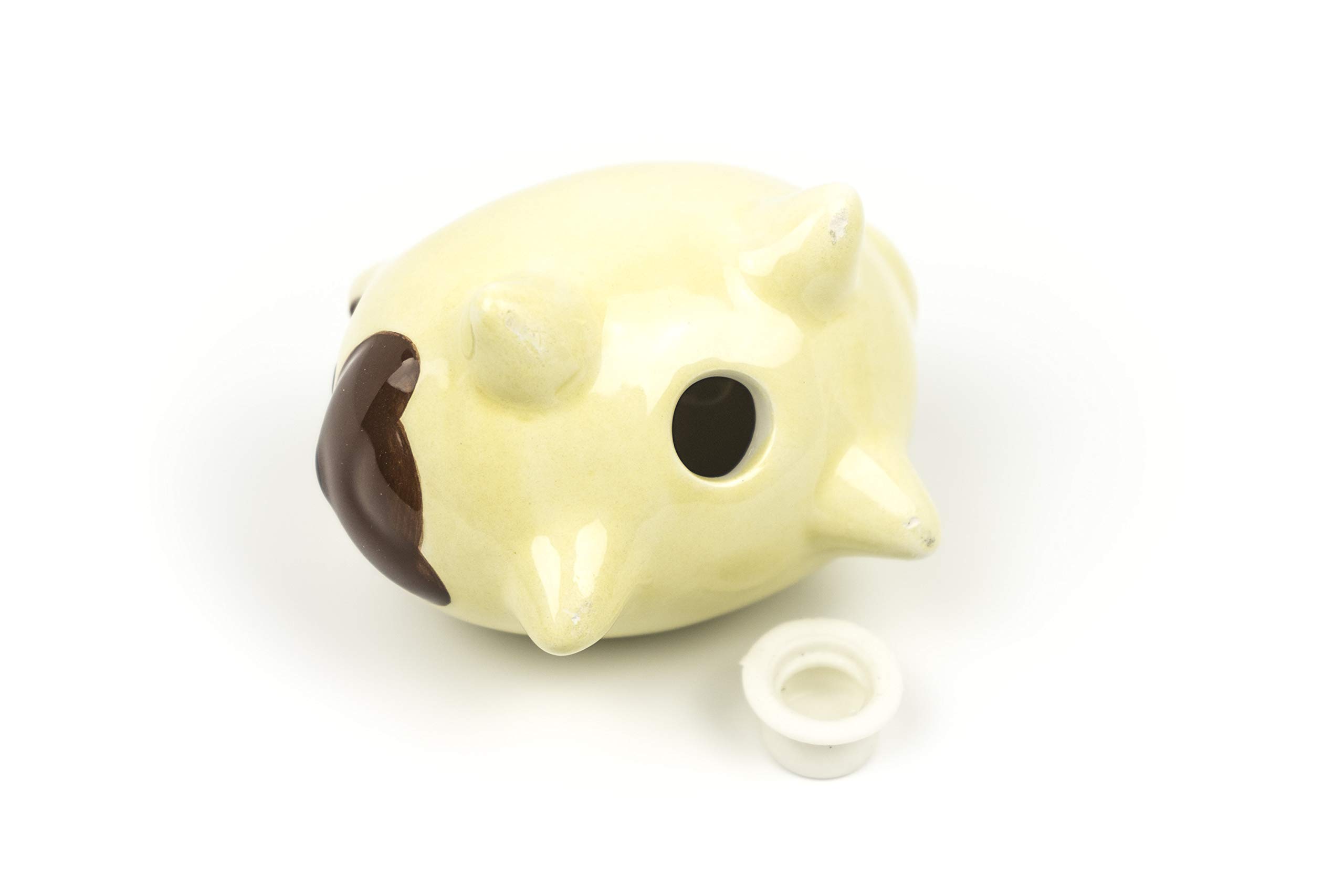 KitchenCraft Ceramic Dog and Cat-Shaped Novelty Salt and Pepper Shakers - Yellow/Beige (2-Piece Set), Mixed - Image 3