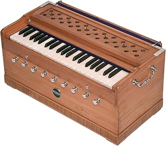 Bhava Studio Harmonium | Standard Edition | 42 Key | Professionally Tuned & Refined in the U.S~ Handmade in India, Ethically Sourced | Long Sustain and Warm Tonality