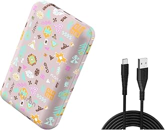 URBN 20000 mAh Nano USB Type-C Input Power Bank - Payal Singhal Edition (Pink) with USB to Type C Cable