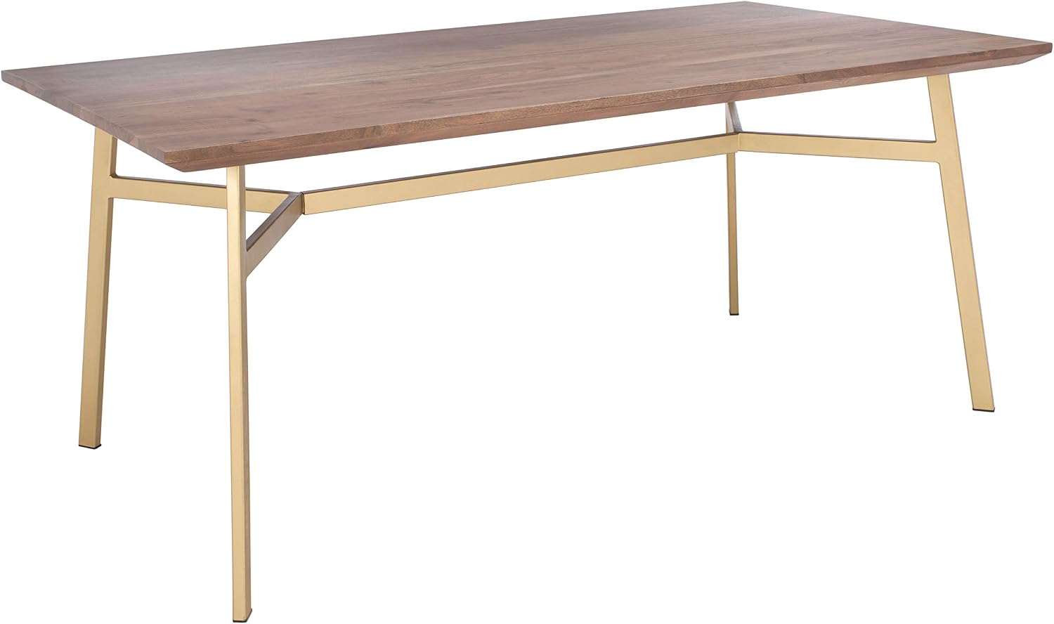 SAFAVIEH Couture Home Collection Dakota Wood Rectangle Kitchen Dining Room Table