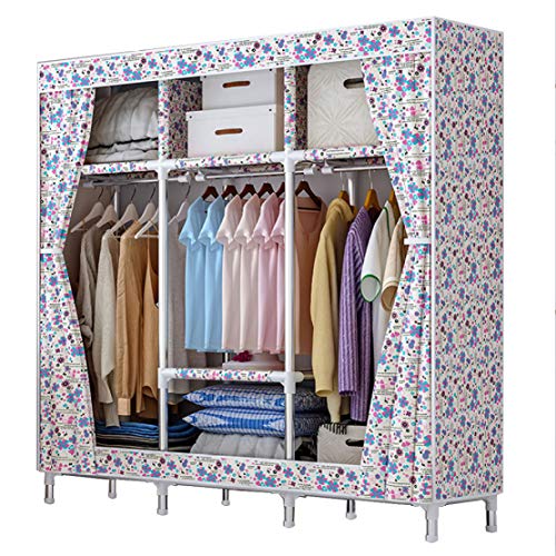 MFASD Kleiderschrank Armoire en Tissu Cover