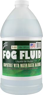 Z's 1/2 Fog Fluid, High Density, Non-Toxic, Long-Lasting Performance, Compatible with Water Based Machines 400 Watts to 1500 Watts, for Shows, Theatrical Effects, Parties, DJ, Fog Blasts